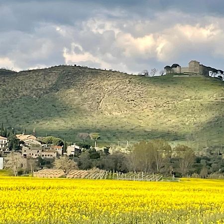 Private Stone Cottage With Starlink & Lake View Tuoro sul Trasimeno Luaran gambar
