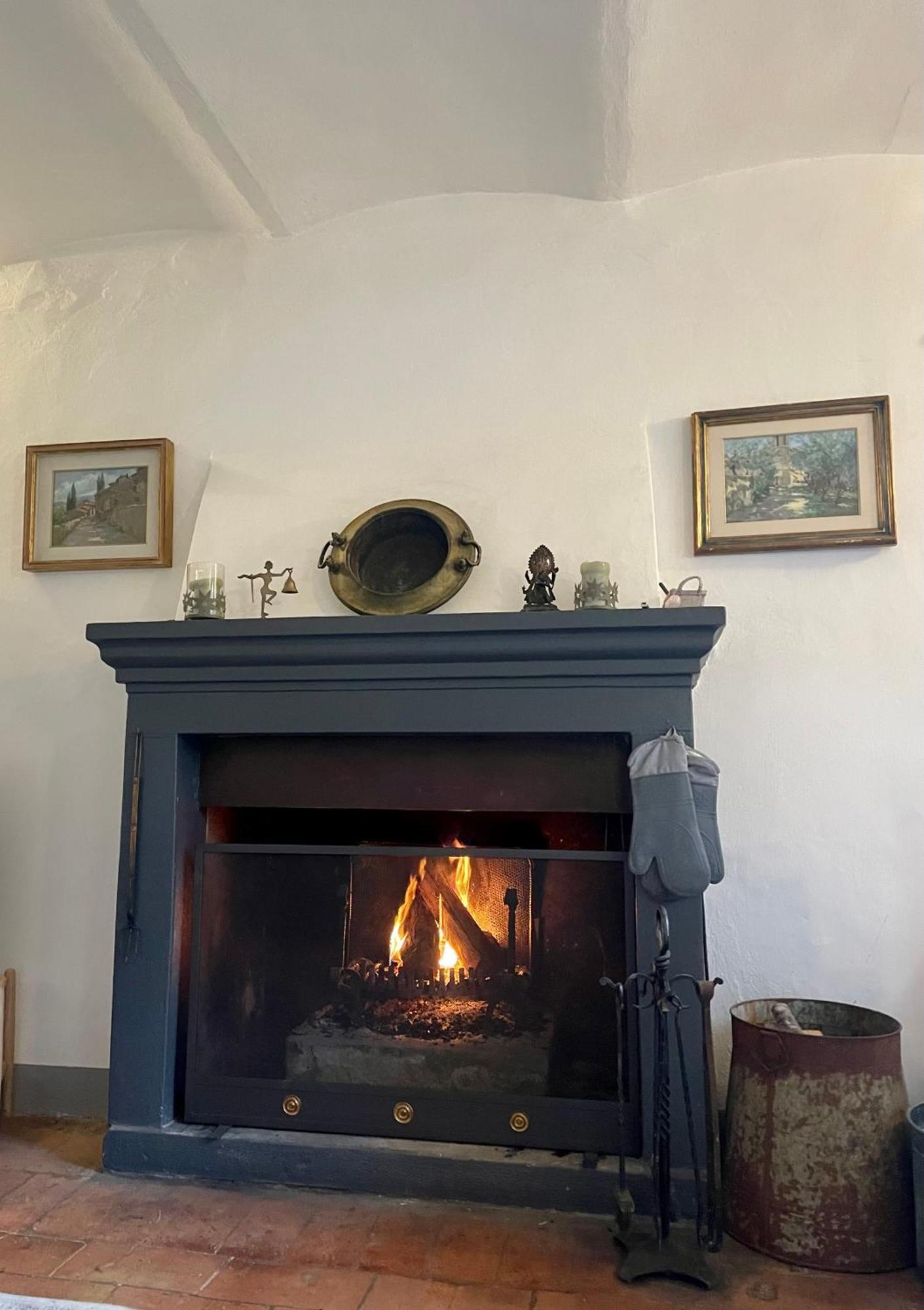 Private Stone Cottage With Starlink & Lake View Tuoro sul Trasimeno Luaran gambar